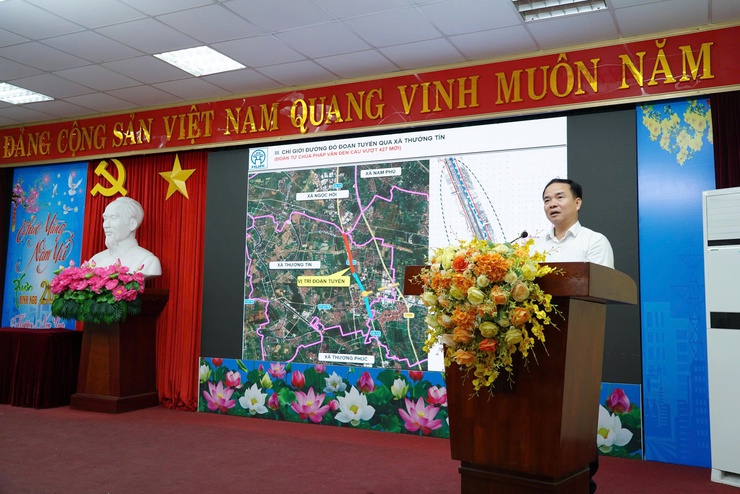 Xã Thường Tín: Lấy ý kiến cộng đồng phương án tuyến 1/500 trục không gian Quốc lộ 1A, bảo đảm hài hòa phát triển và ổn định đời sống