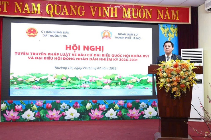 Xã Thường Tín tăng cường tuyên truyền pháp luật, chuẩn bị chặt chẽ cho cuộc bầu cử đại biểu Quốc hội và HĐND các cấp