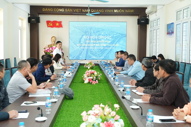 Xã Phù Đổng công bố quy hoạch phân khu Khu công nghiệp 446ha, định hướng phát triển xanh - hiện đại