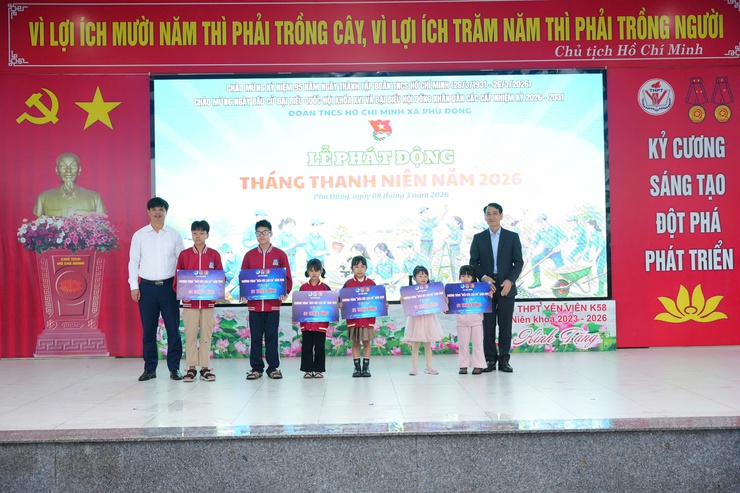 Tuổi trẻ Phù Đổng ra quân Tháng Thanh niên 2026 với nhiều công trình thiết thực vì cộng đồng