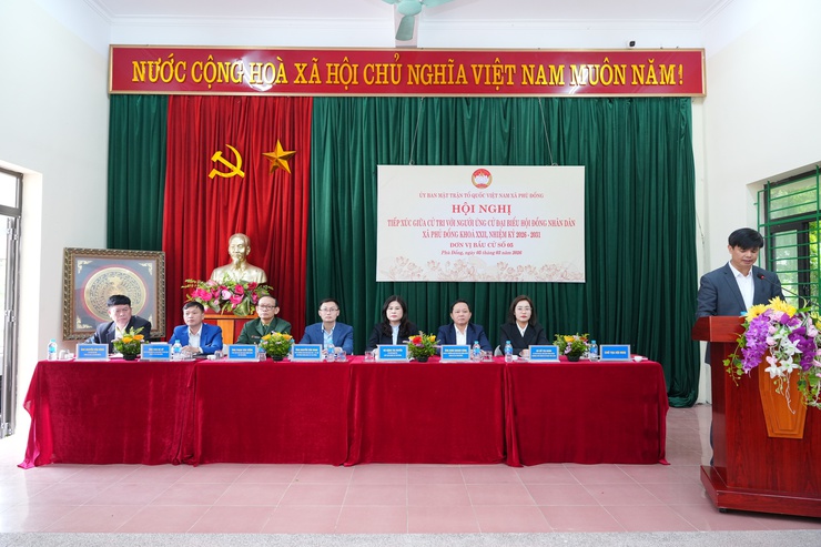 Ứng cử viên HĐND xã Phù Đổng cam kết gần dân, lắng nghe và hành động vì quyền lợi cử tri