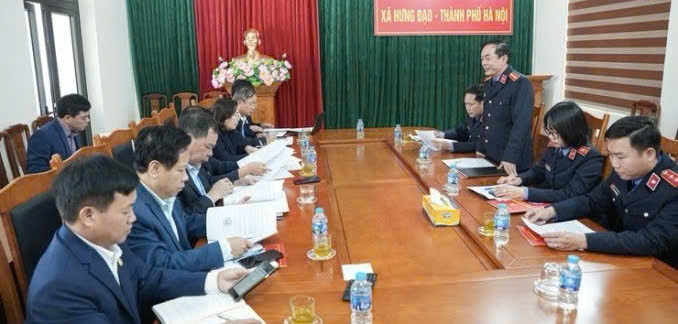 Xã Hưng Đạo tăng cường phối hợp với Viện Kiểm sát, đưa Nghị quyết của Quốc hội vào thực tiễn cơ sở