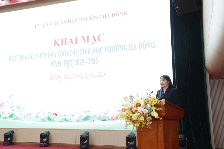Phường Hà Đông tổ chức Hội thi giáo viên dạy giỏi tiểu học năm học 2025–2026