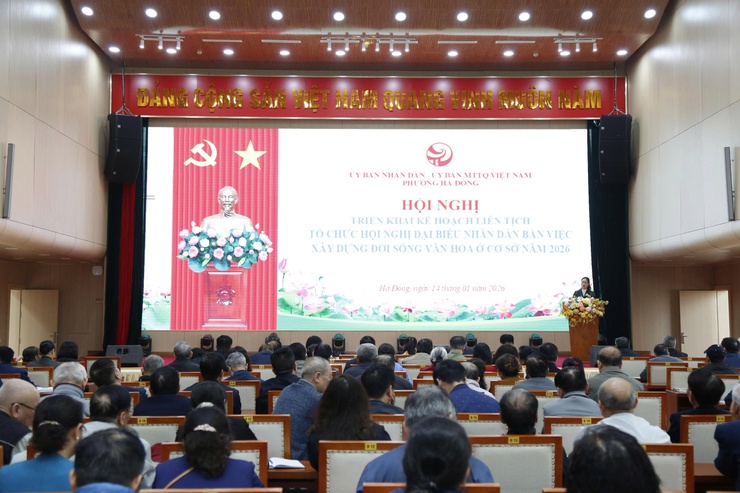 Phường Hà Đông phát huy vai trò nhân dân, triển khai toàn diện chương trình công tác MTTQ năm 2026