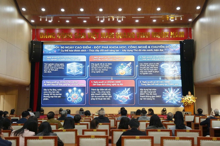 Phường Hà Đông phát động cao điểm tuyên truyền nghị quyết về khoa học công nghệ và chuyển đổi số