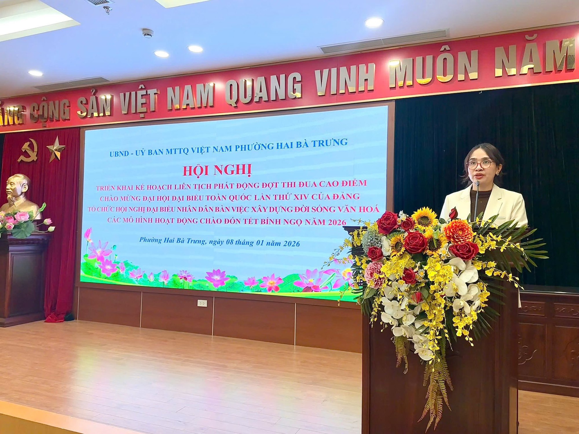 Phường Hai Bà Trưng: Phát động thi đua cao điểm, lan tỏa phong trào xây dựng đô thị sáng - xanh - sạch - đẹp