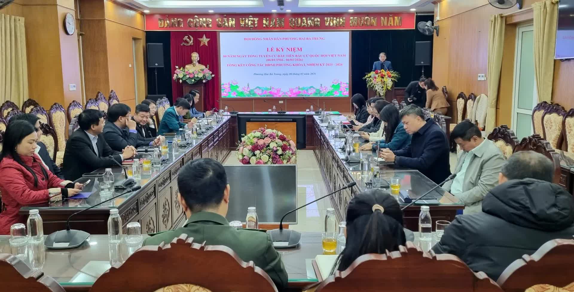 Phường Hai Bà Trưng: Khẳng định vai trò đại diện của HĐND, tiếp tục đổi mới, nâng cao chất lượng hoạt động