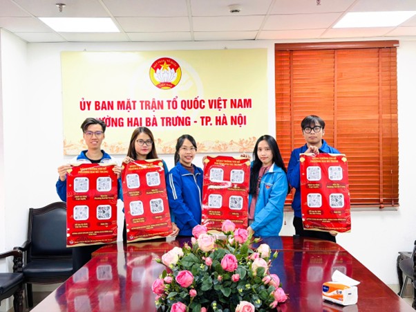 Phường Hai Bà Trưng: Tuổi trẻ tiên phong triển khai “Bảng thông tin số”, đưa công nghệ đến từng khu dân cư