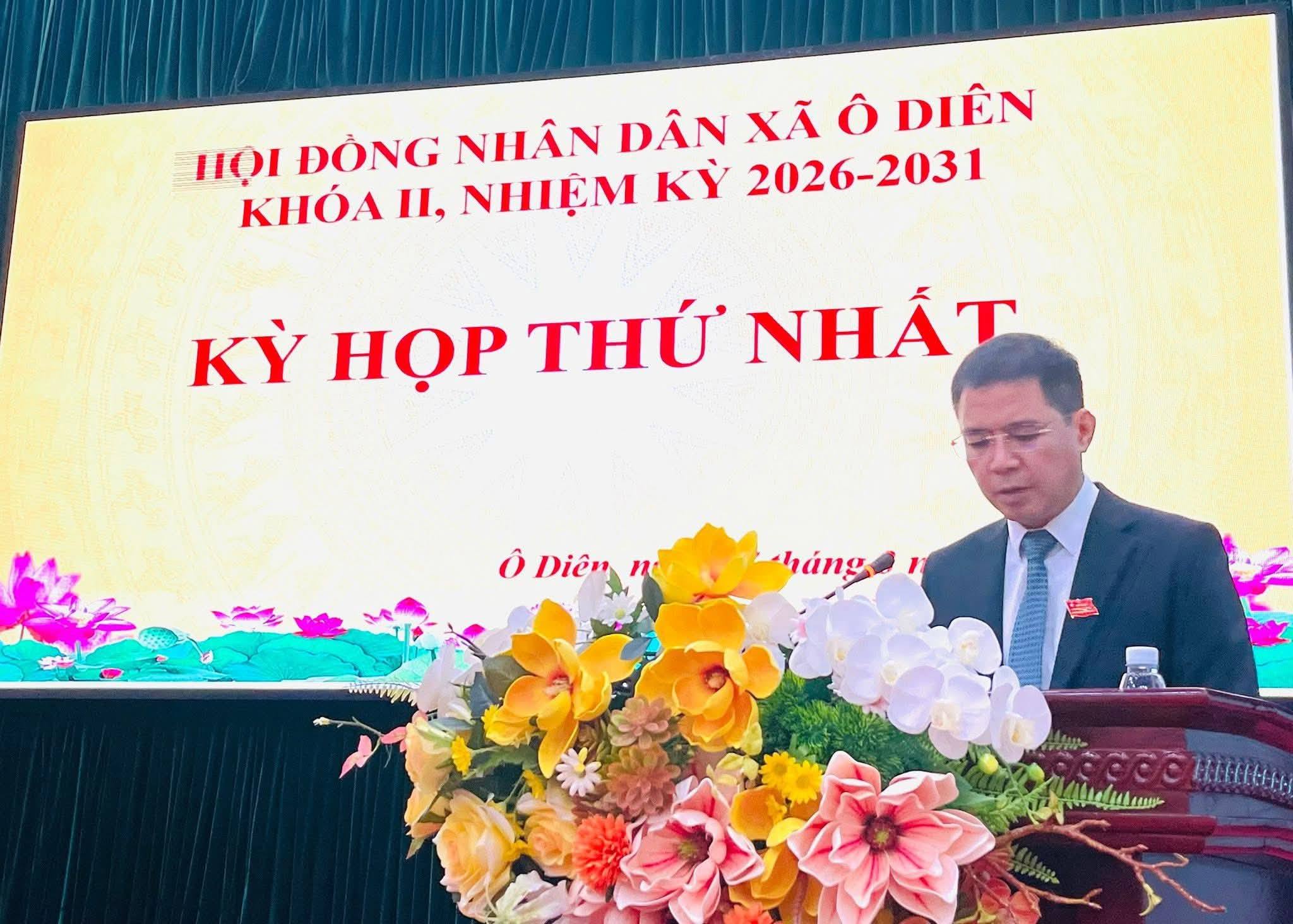 Xã Ô Diên ghi dấu ấn nổi bật nửa đầu tháng 4-2026, tạo đà bứt phá trên các lĩnh vực trọng tâm