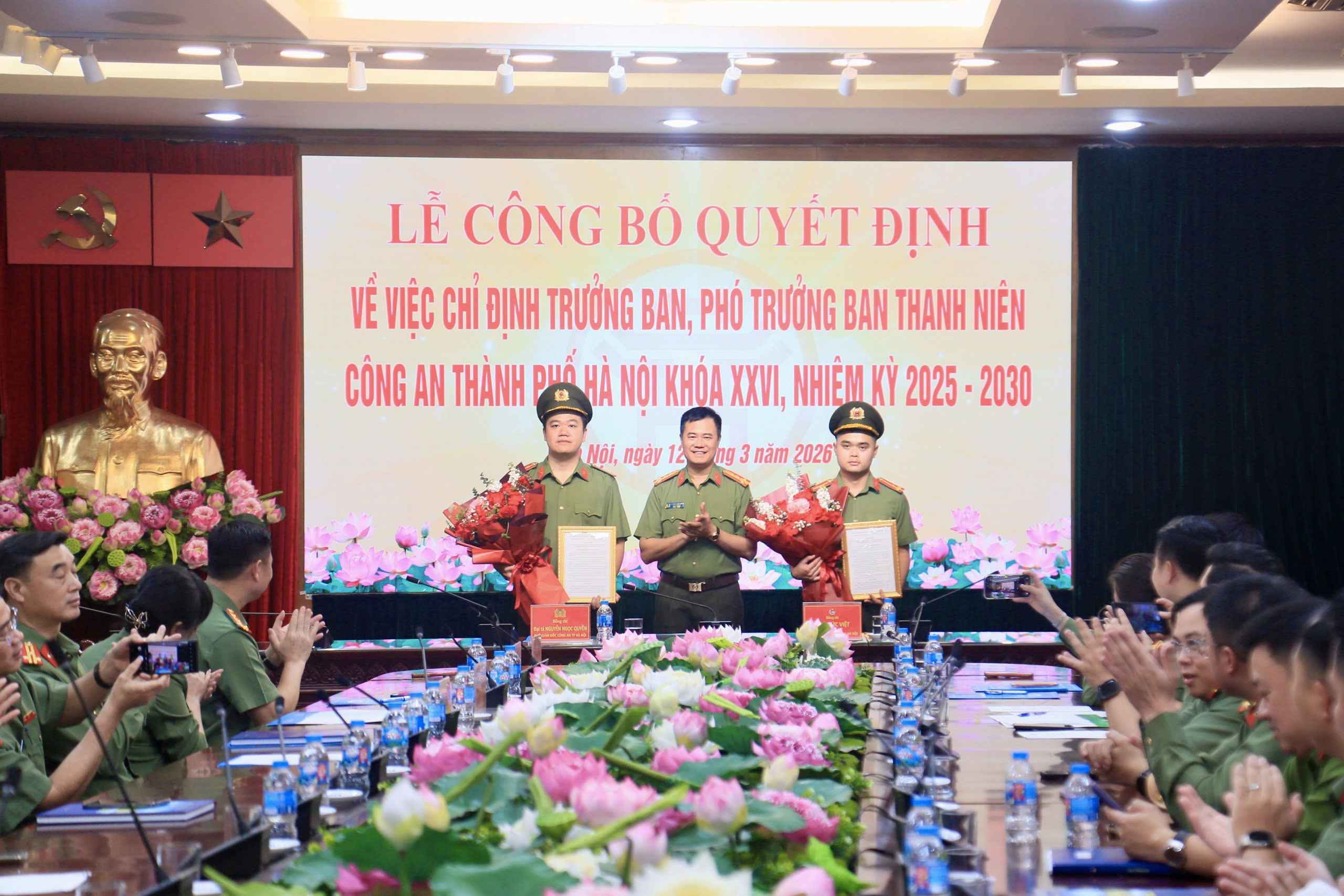Công an thành phố Hà Nội kiện toàn nhân sự Ban Thanh niên nhiệm kỳ 2025-2030