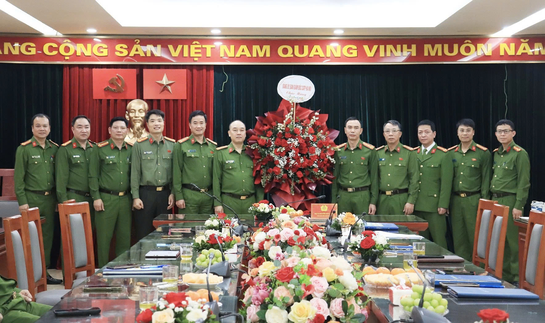 Công an Hà Nội ghi nhận, biểu dương lực lượng Cảnh sát ma túy nhân kỷ niệm 29 năm ngày thành lập