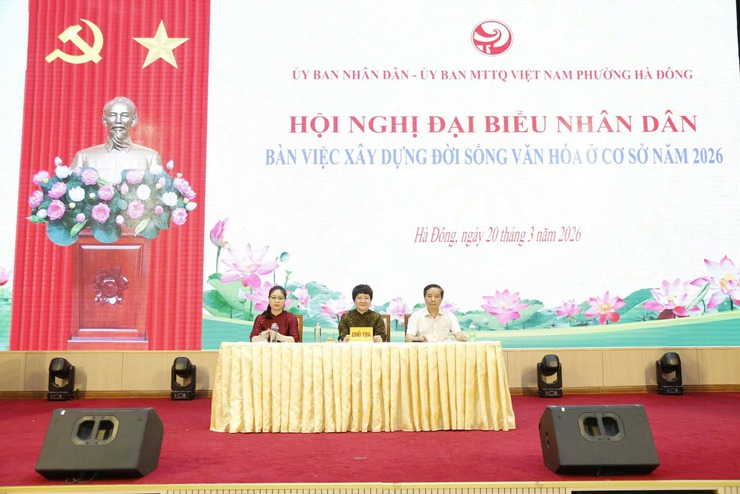 Phường Hà Đông phát huy sức mạnh cộng đồng, nâng tầm xây dựng đời sống văn hóa cơ sở năm 2026