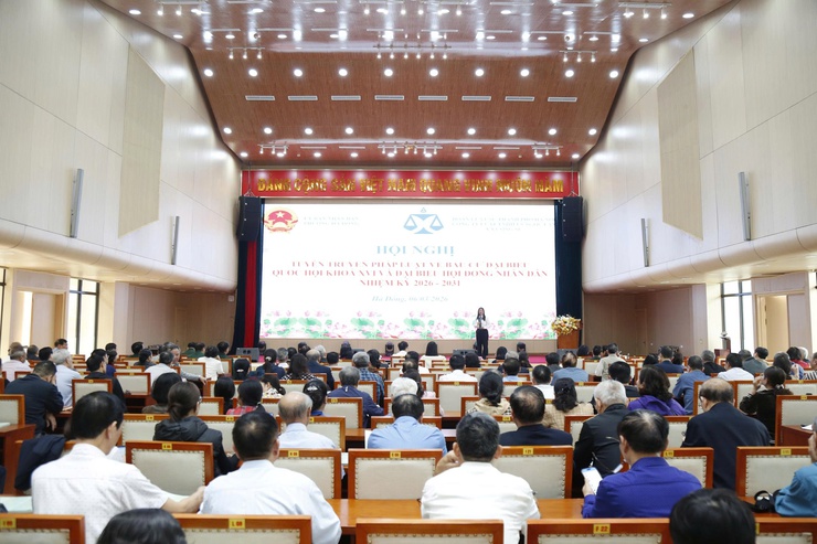 Phường Hà Đông tăng cường tập huấn nghiệp vụ, chuẩn bị chặt chẽ cho cuộc bầu cử nhiệm kỳ 2026-2031