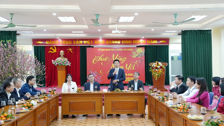 Phường Yên Nghĩa phát động khí thế thi đua đầu xuân, quyết tâm hoàn thành thắng lợi nhiệm vụ năm 2026