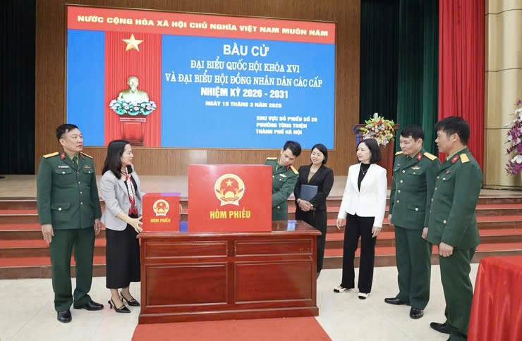 Phường Tùng Thiện hoàn tất 36 khu vực bỏ phiếu, sẵn sàng cho Ngày bầu cử 15-3