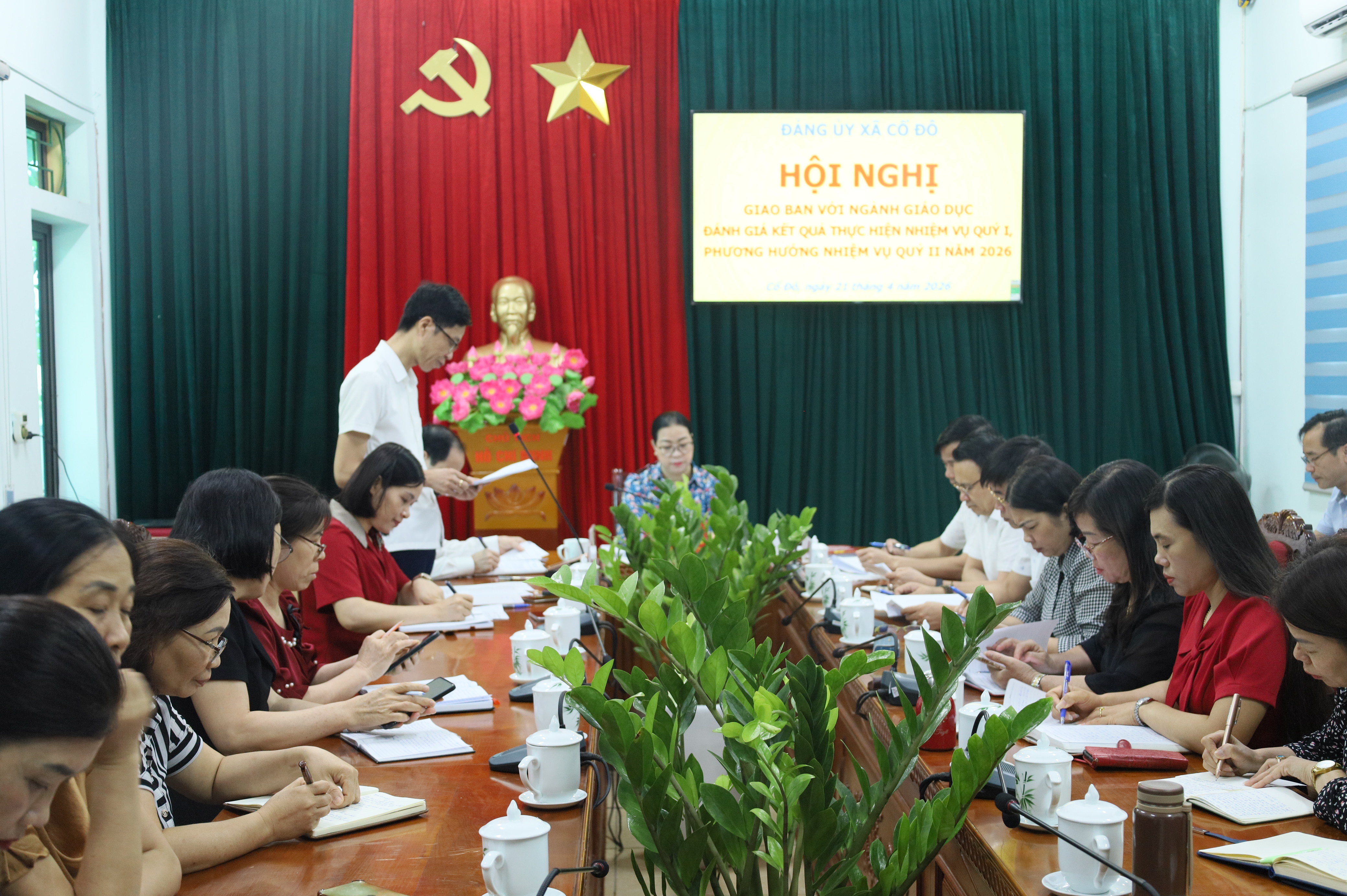 Xã Cổ Đô siết kỷ cương, nâng chất giáo dục, giữ vững thành tích toàn diện sau quý I-2026