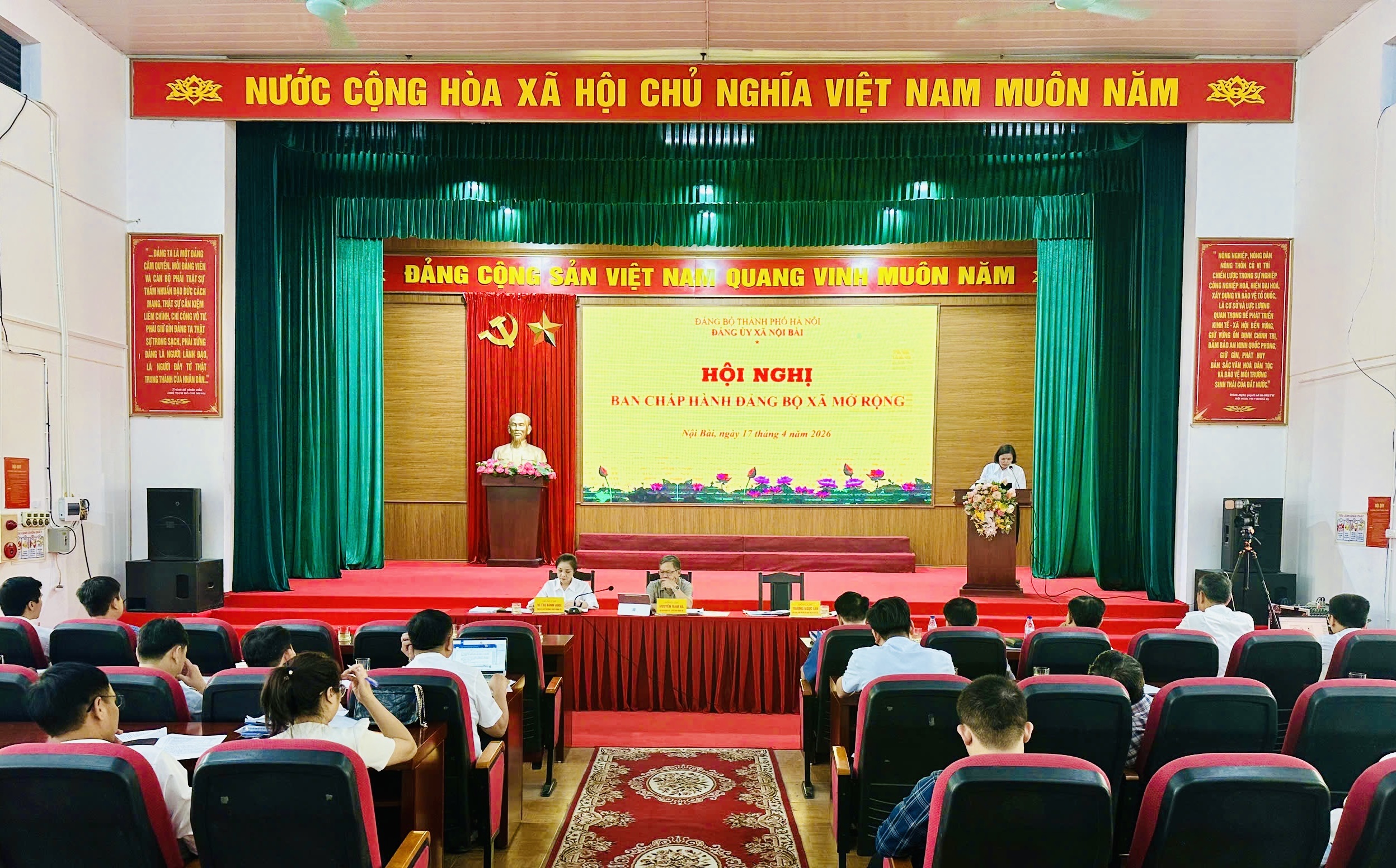 Xã Nội Bài siết kỷ cương xử lý “5 điểm nghẽn”, quyết liệt tạo chuyển biến thực chất ngay từ quý I-2026