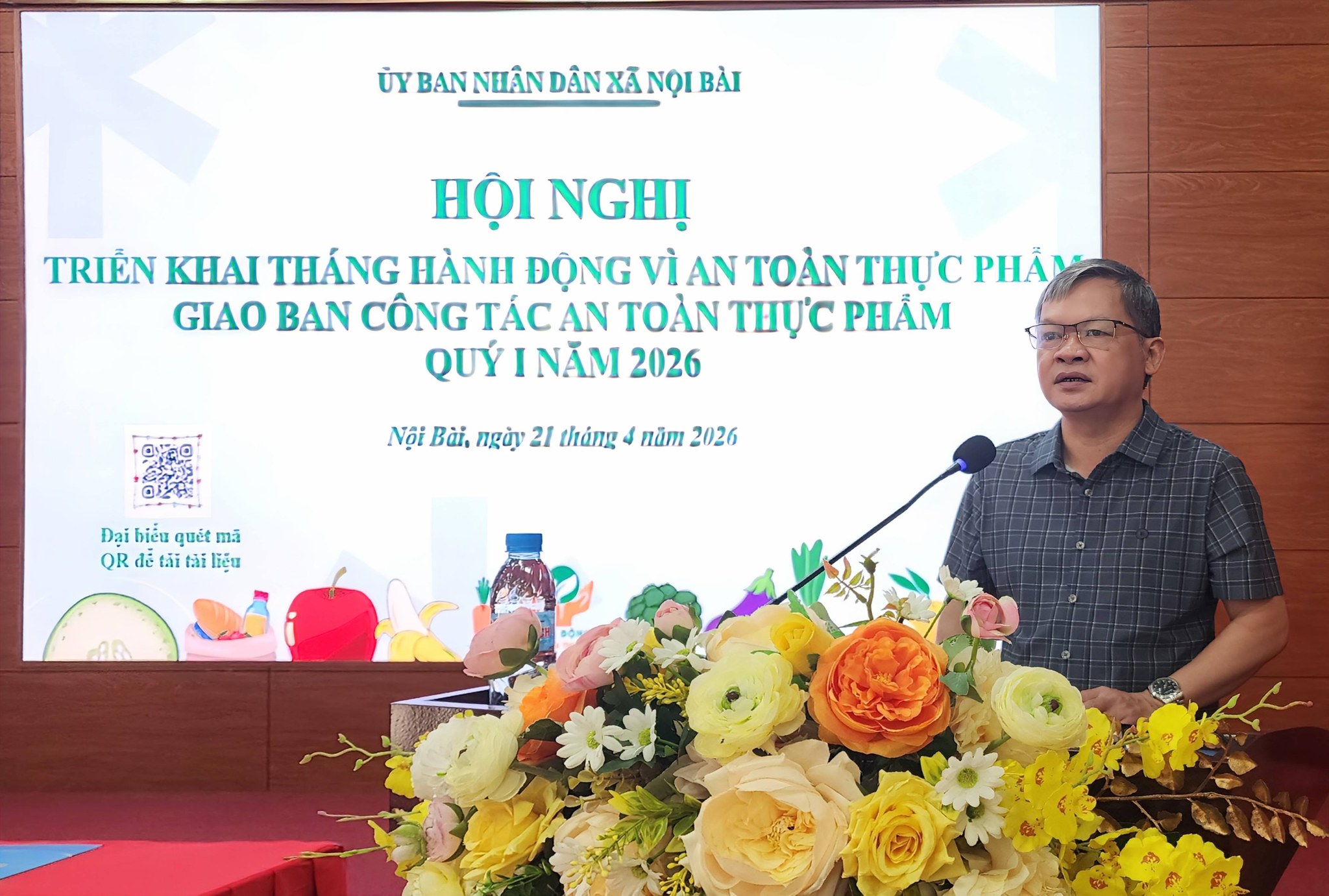 Xã Nội Bài siết chặt an toàn thực phẩm, đồng loạt triển khai “Tháng hành động” năm 2026