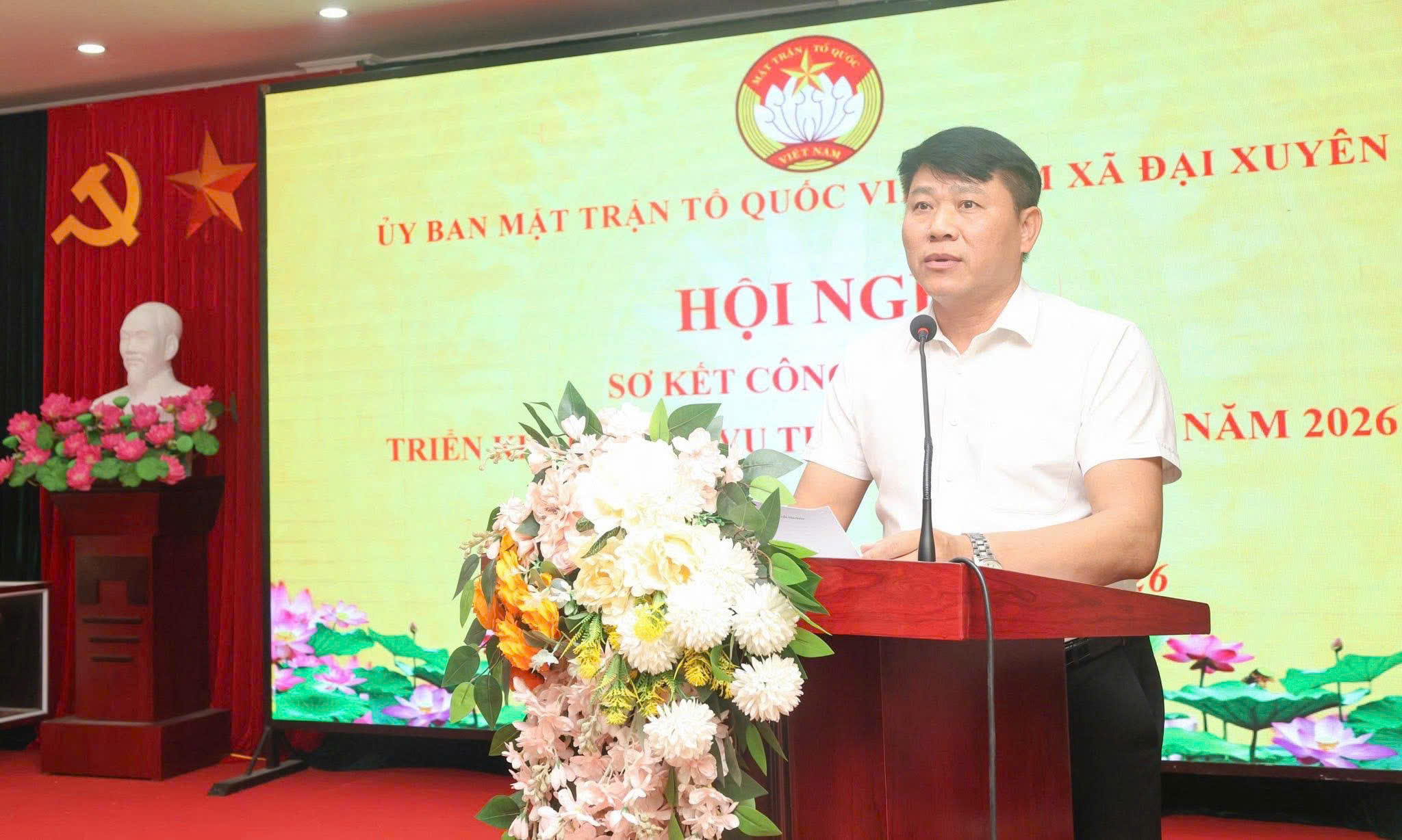 Xã Đại Xuyên đánh giá kết quả công tác Mặt trận quý I-2026, phát động các quỹ an sinh, lan tỏa tinh thần đoàn kết