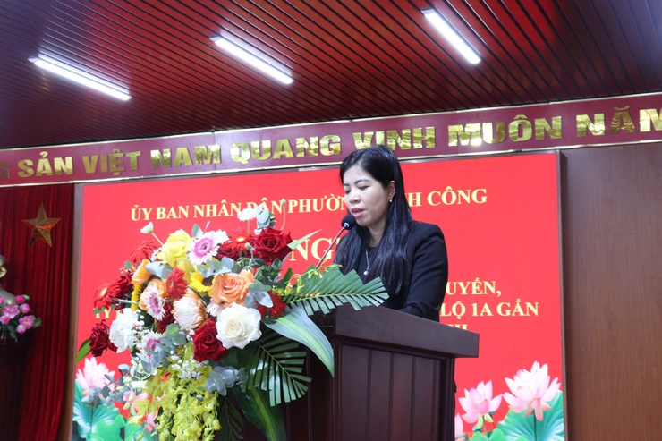 Phường Định Công lấy ý kiến cộng đồng về quy hoạch Trục không gian Quốc lộ 1A: Bảo đảm hài hòa phát triển và quyền lợi người dân