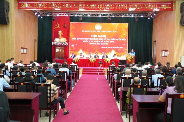 Ứng cử viên đại biểu Quốc hội khóa XVI cam kết hành động mạnh mẽ vì dân sinh, phát triển bền vững Thủ đô