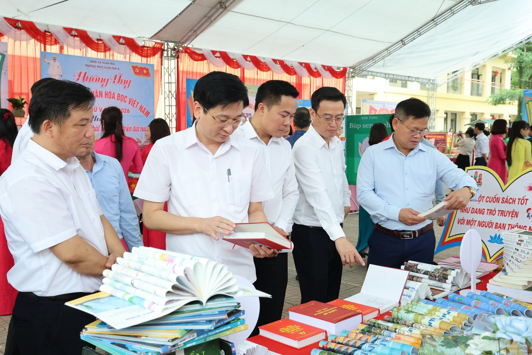 Xã Xuân Mai lan tỏa văn hóa đọc từ cơ sở: Sôi nổi Ngày Sách Việt Nam với nhiều hoạt động sáng tạo, ứng dụng công nghệ