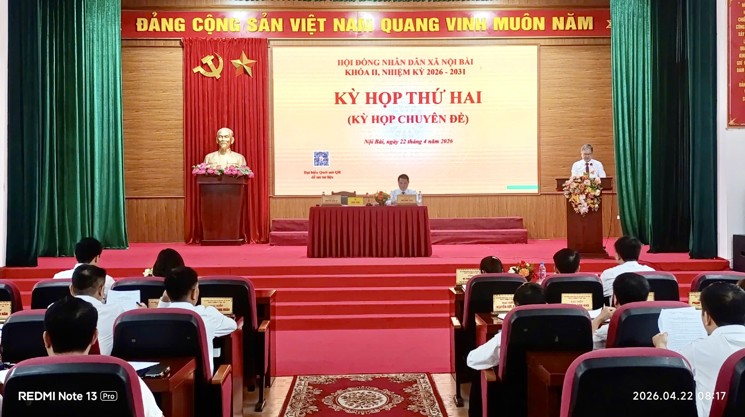 Xã Nội Bài thông qua loạt nghị quyết then chốt tại kỳ họp chuyên đề HĐND, tạo đà phát triển giai đoạn mới