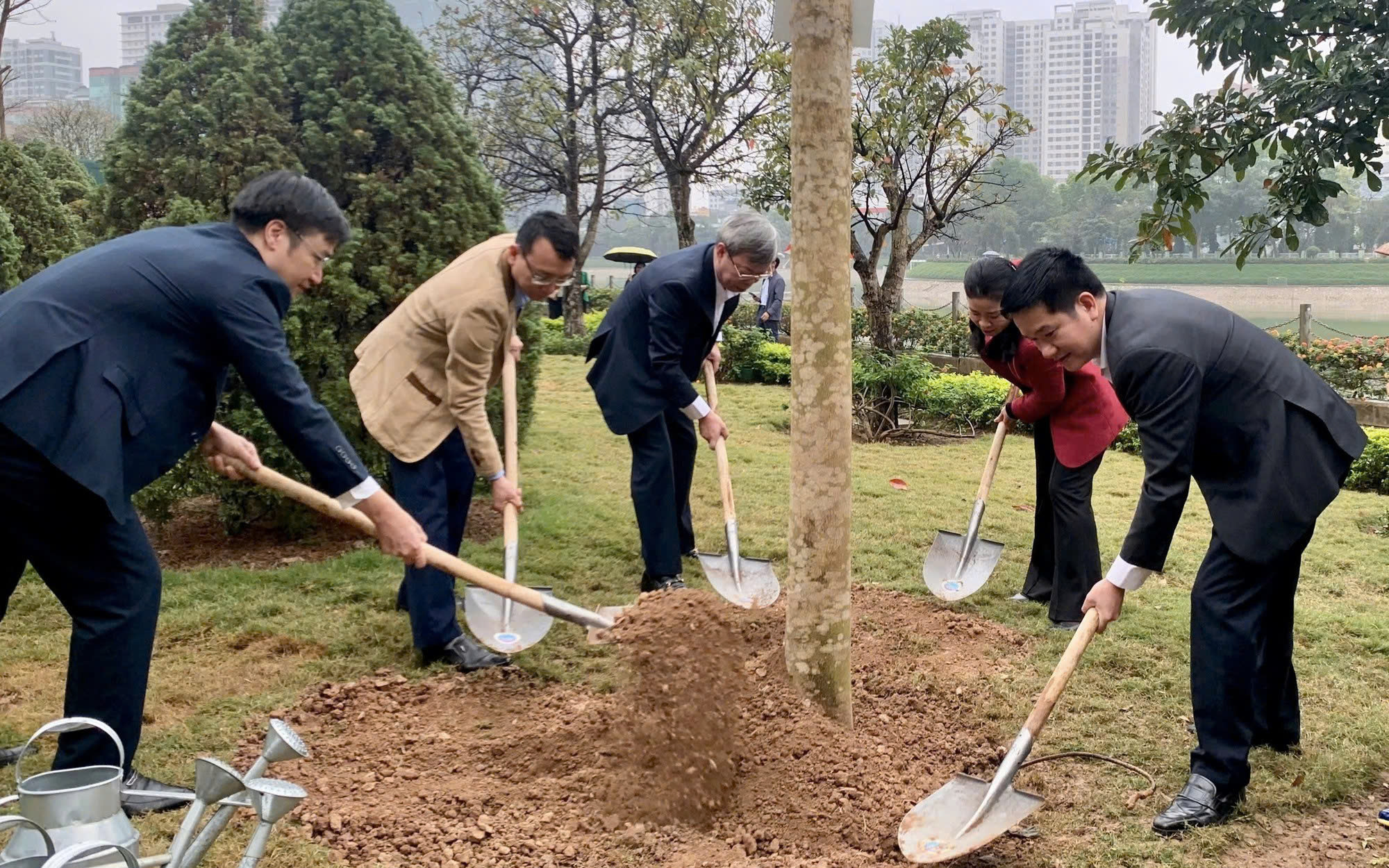 Phường Thanh Xuân phát động Tết trồng cây Xuân Bính Ngọ 2026, hướng tới đô thị xanh và mục tiêu Net Zero