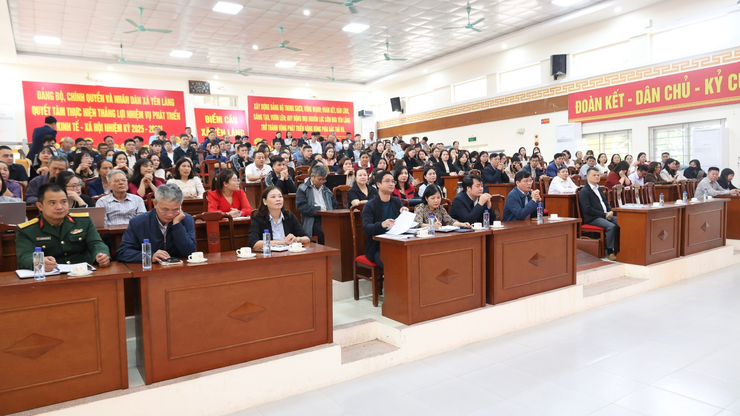 Xã Yên Lãng tập huấn toàn diện nghiệp vụ bầu cử, sẵn sàng cho ngày hội lớn của toàn dân
