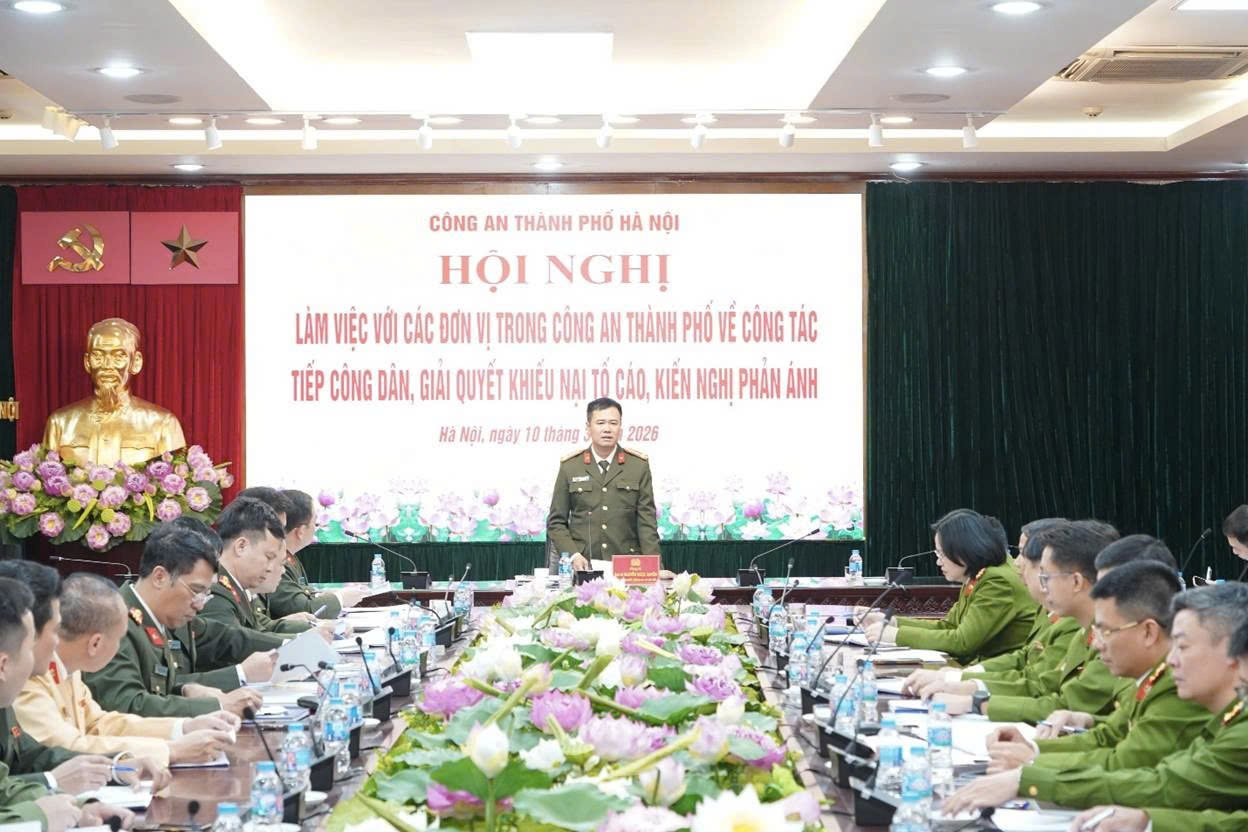 Công an Hà Nội yêu cầu nâng cao hiệu quả tiếp công dân, giải quyết dứt điểm các vụ việc tồn đọng