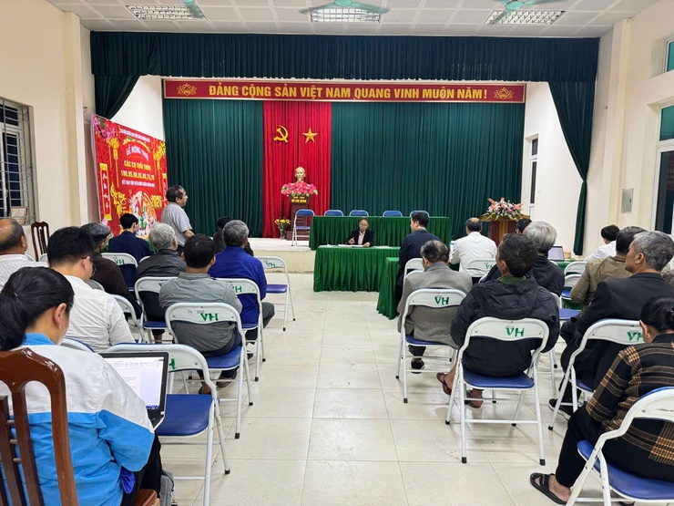 Chi bộ thôn Trường Xuân (xã Dân Hoà) siết chặt nhiệm vụ trọng tâm, quyết tâm tổ chức thành công cuộc bầu cử nhiệm kỳ 2026-2031