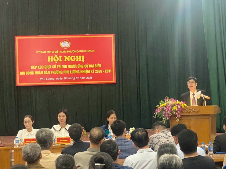 Cử tri phường Phú Lương kỳ vọng lựa chọn những đại biểu tiêu biểu, trách nhiệm, sát dân