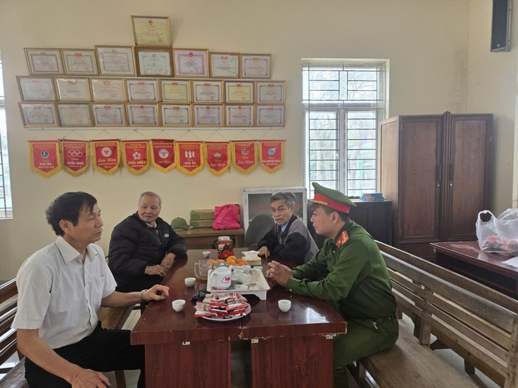 Công an xã Quảng Bị bảo đảm tuyệt đối an ninh, an toàn cho ngày hội bầu cử