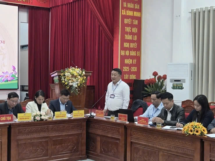 Xã Bình Minh tăng cường rà soát, nâng cao chất lượng chuẩn bị bầu cử theo mô hình chính quyền địa phương hai cấp