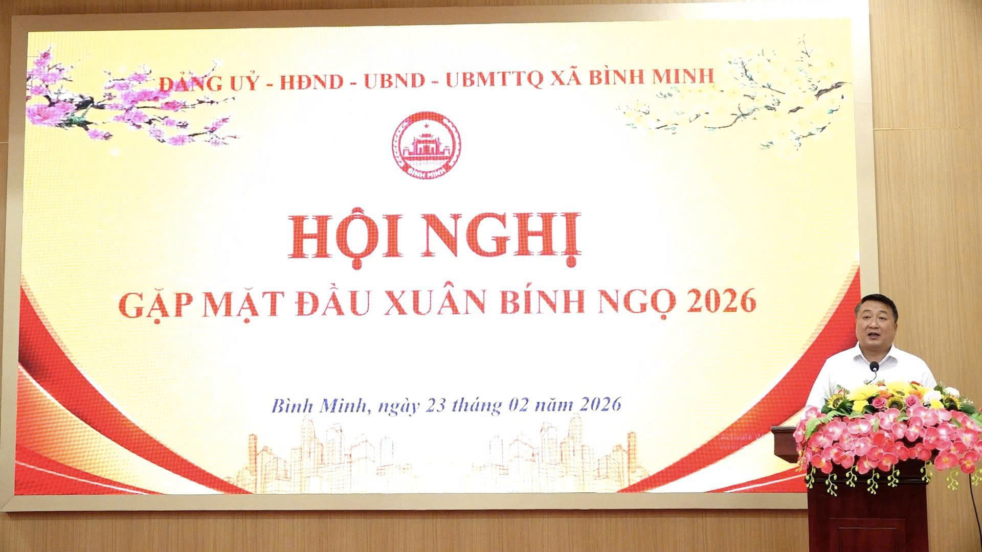 Xã Bình Minh siết chặt kỷ cương ngay sau Tết, quyết tâm tăng tốc thực hiện nhiệm vụ năm 2026