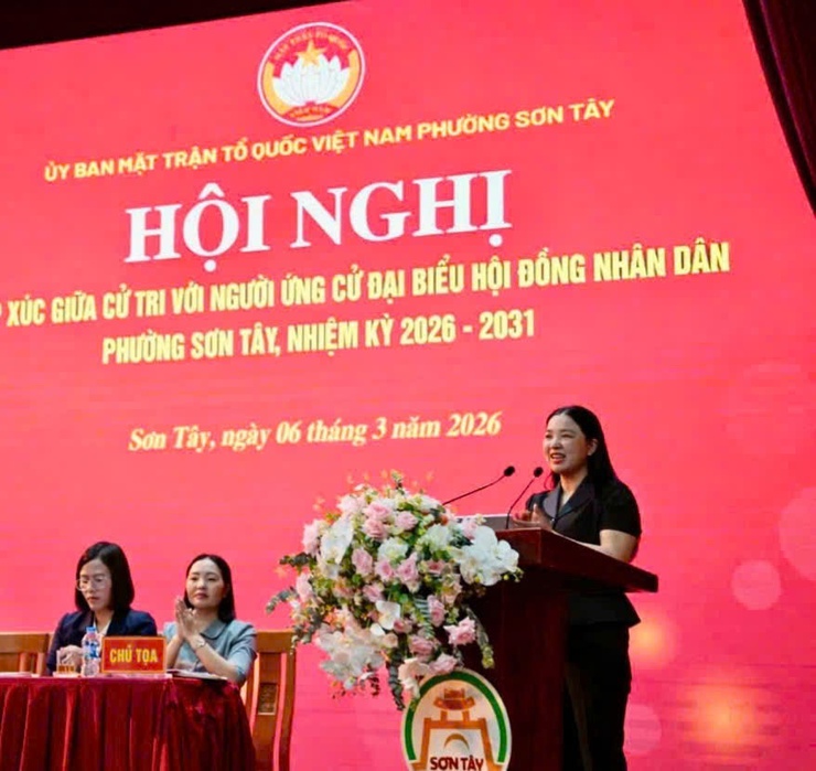 Cử tri phường Sơn Tây kỳ vọng đại biểu gần dân, hành động vì phát triển đô thị và an sinh xã hội