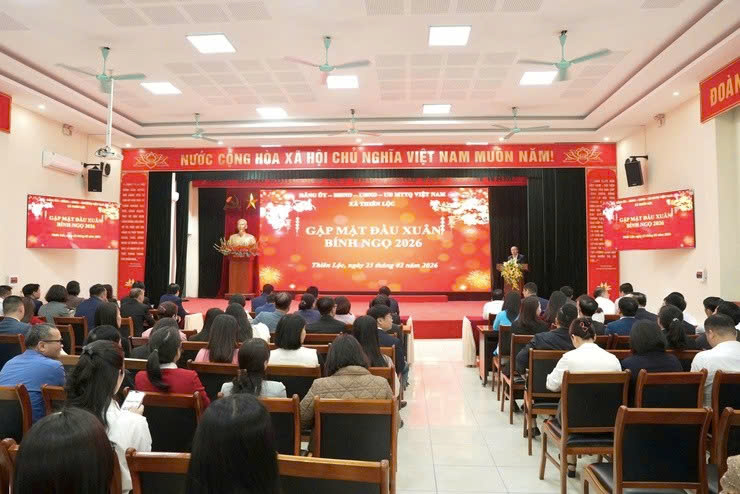 Xã Thiên Lộc siết chặt kỷ cương hành chính, phát động khí thế thi đua ngay từ đầu Xuân Bính Ngọ 2026