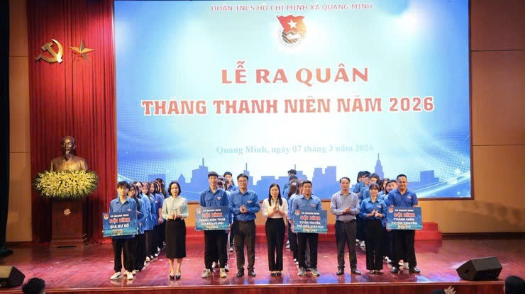 Tuổi trẻ xã Quang Minh lan tỏa trách nhiệm công dân qua hội thi “Khi tôi 18 - Cử tri trẻ với lá phiếu trách nhiệm”