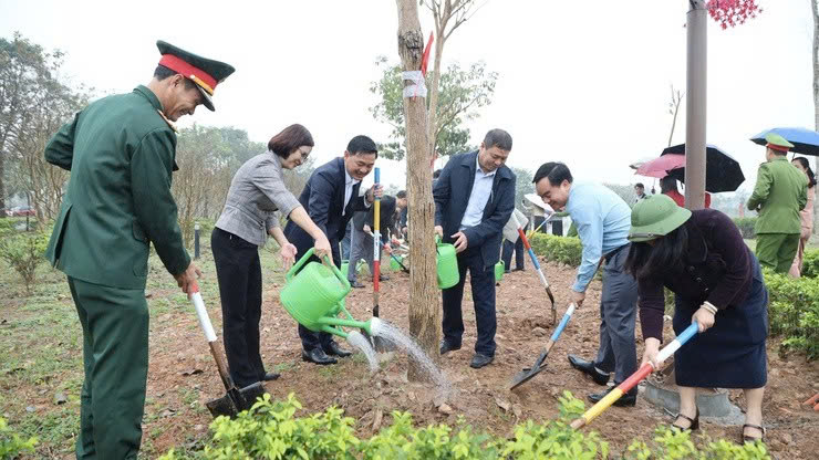 Xã Quang Minh phát động “Tết trồng cây đời đời nhớ ơn Bác Hồ” Xuân Bính Ngọ 2026