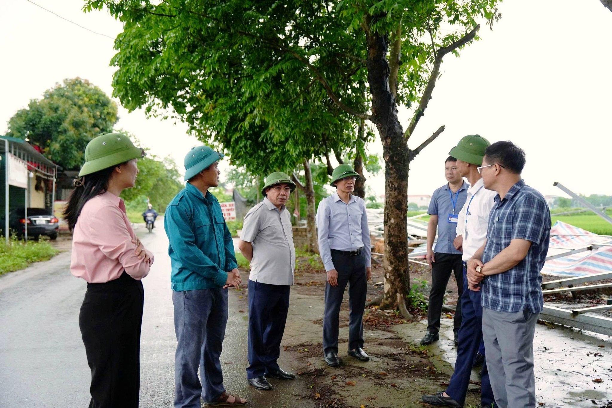 Xã Hạ Bằng siết chặt kỷ cương, xử lý dứt điểm vi phạm đất đai và trật tự xây dựng
