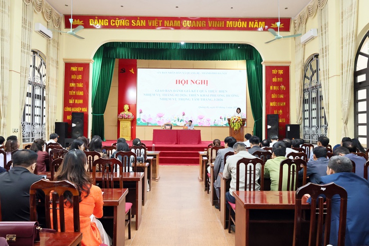 Xã Quảng Bị siết chặt nhiệm vụ trọng tâm tháng 3, quyết tâm tổ chức thành công cuộc bầu cử nhiệm kỳ 2026-2031