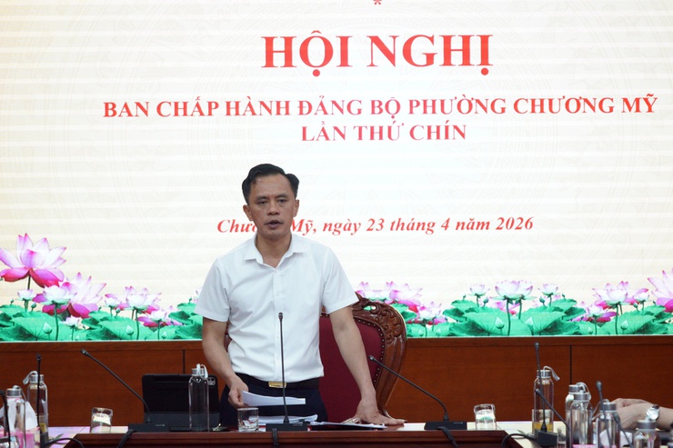 Đảng bộ phường Chương Mỹ thống nhất định hướng lớn, hoàn thiện kế hoạch đầu tư công giai đoạn 2026-2030
