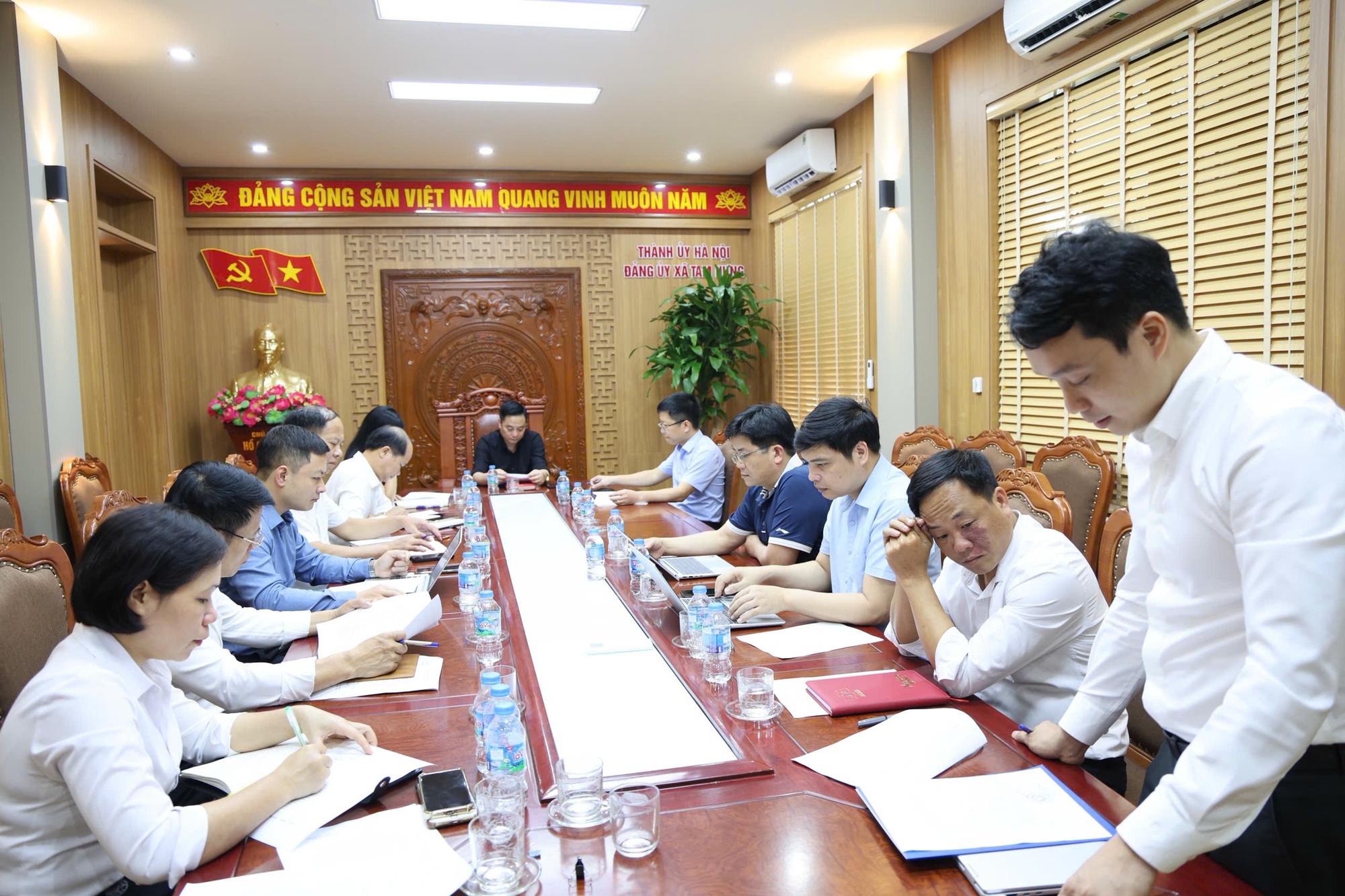 Xã Tam Hưng định hình chiến lược đào tạo nghề, chủ động chuyển đổi việc làm trong tiến trình đô thị hóa