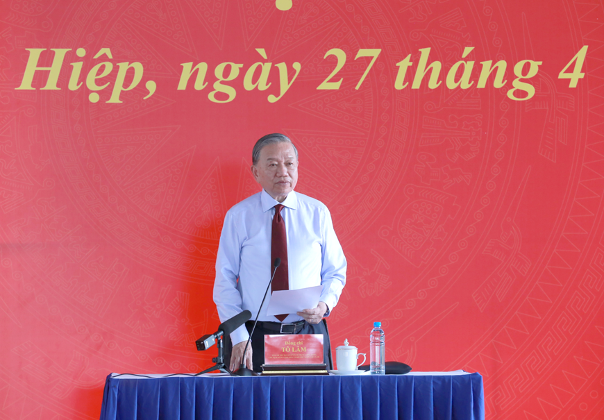 Toàn văn nội dung nói chuyện của Tổng Bí thư, Chủ tịch nước Tô Lâm với công nhân, người lao động Thành phố Hồ Chí Minh