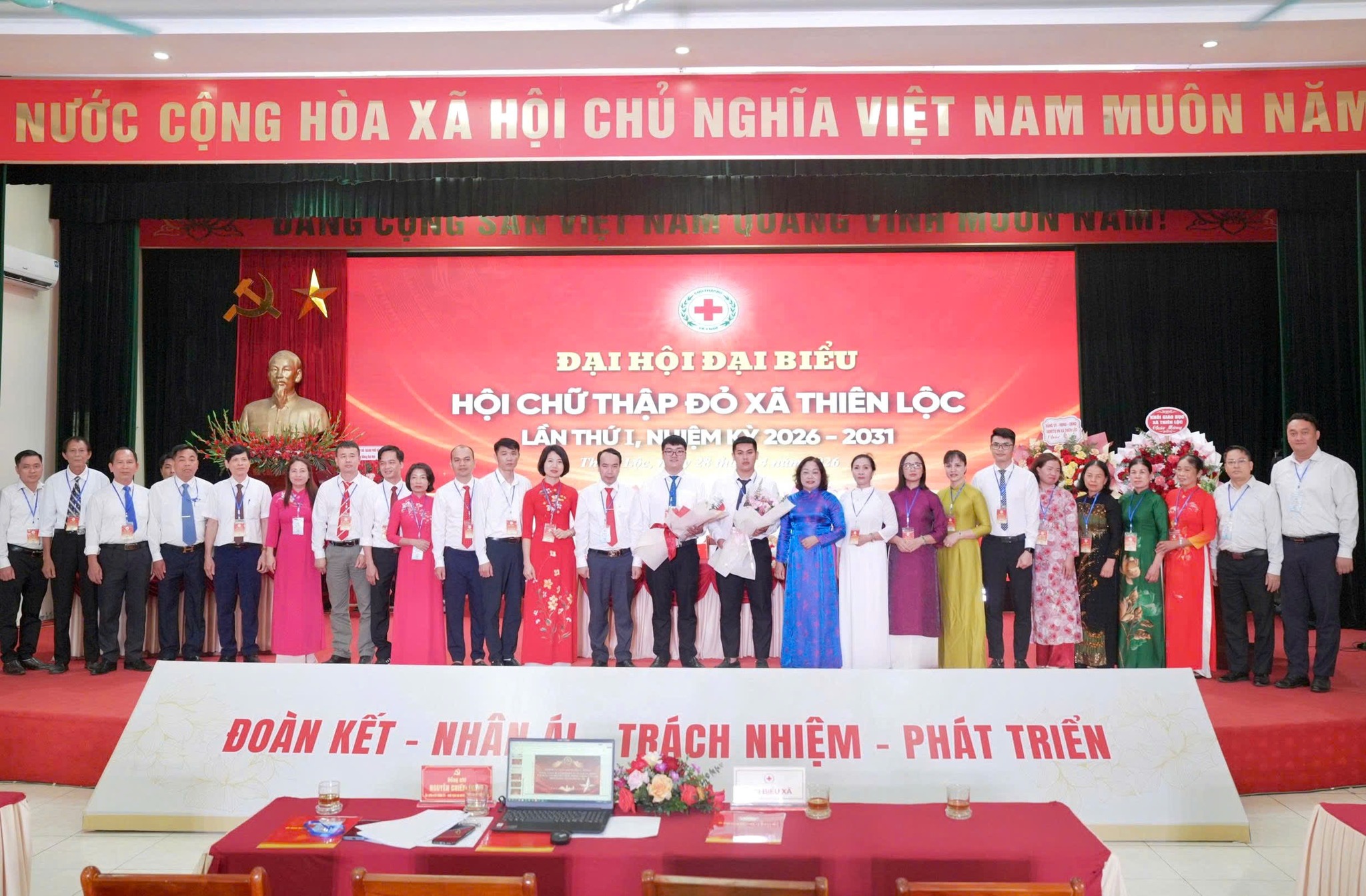 Xã Thiên Lộc nâng cao hiệu quả hoạt động nhân đạo trong giai đoạn mới