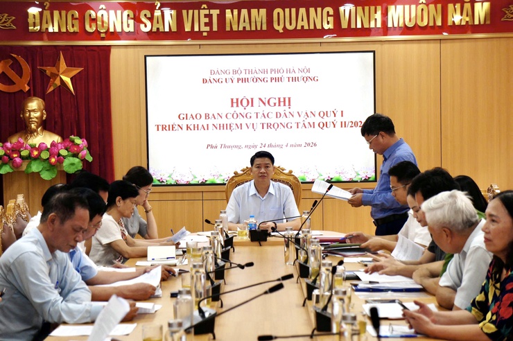 Phường Phú Thượng nâng cao hiệu quả công tác dân vận tạo sự đồng thuận xã hội, thúc đẩy sự phát triển toàn diện của địa phương