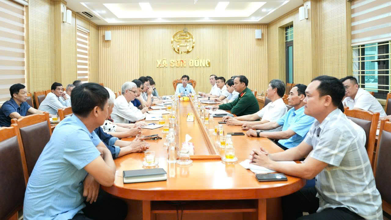 Xã Sơn Đồng tăng tốc quý II-2026, siết kỷ cương, tháo gỡ “điểm nghẽn” phát triển