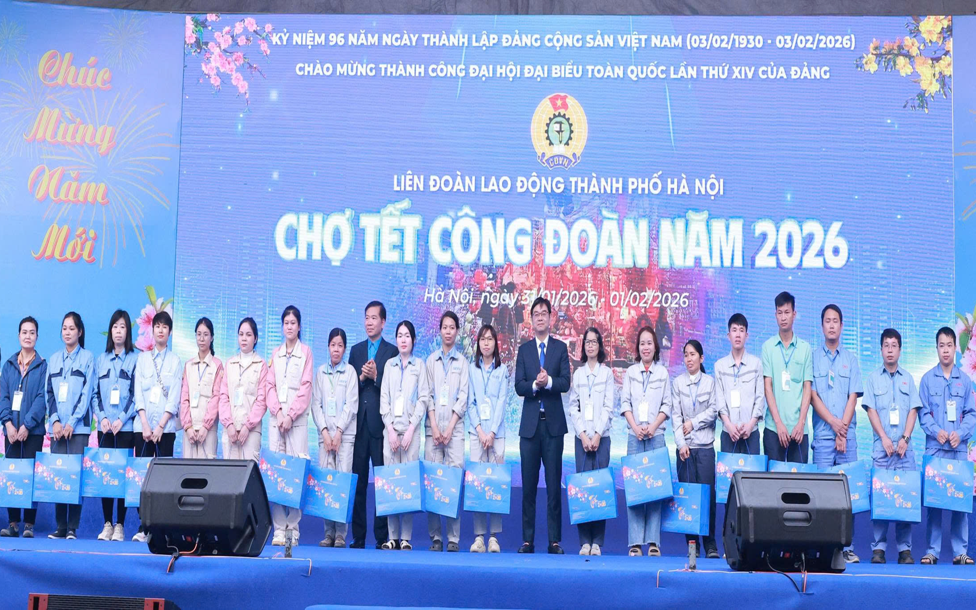 “Chợ Tết Công đoàn” lan tỏa nghĩa tình, chăm lo trọn vẹn cho người lao động Thủ đô