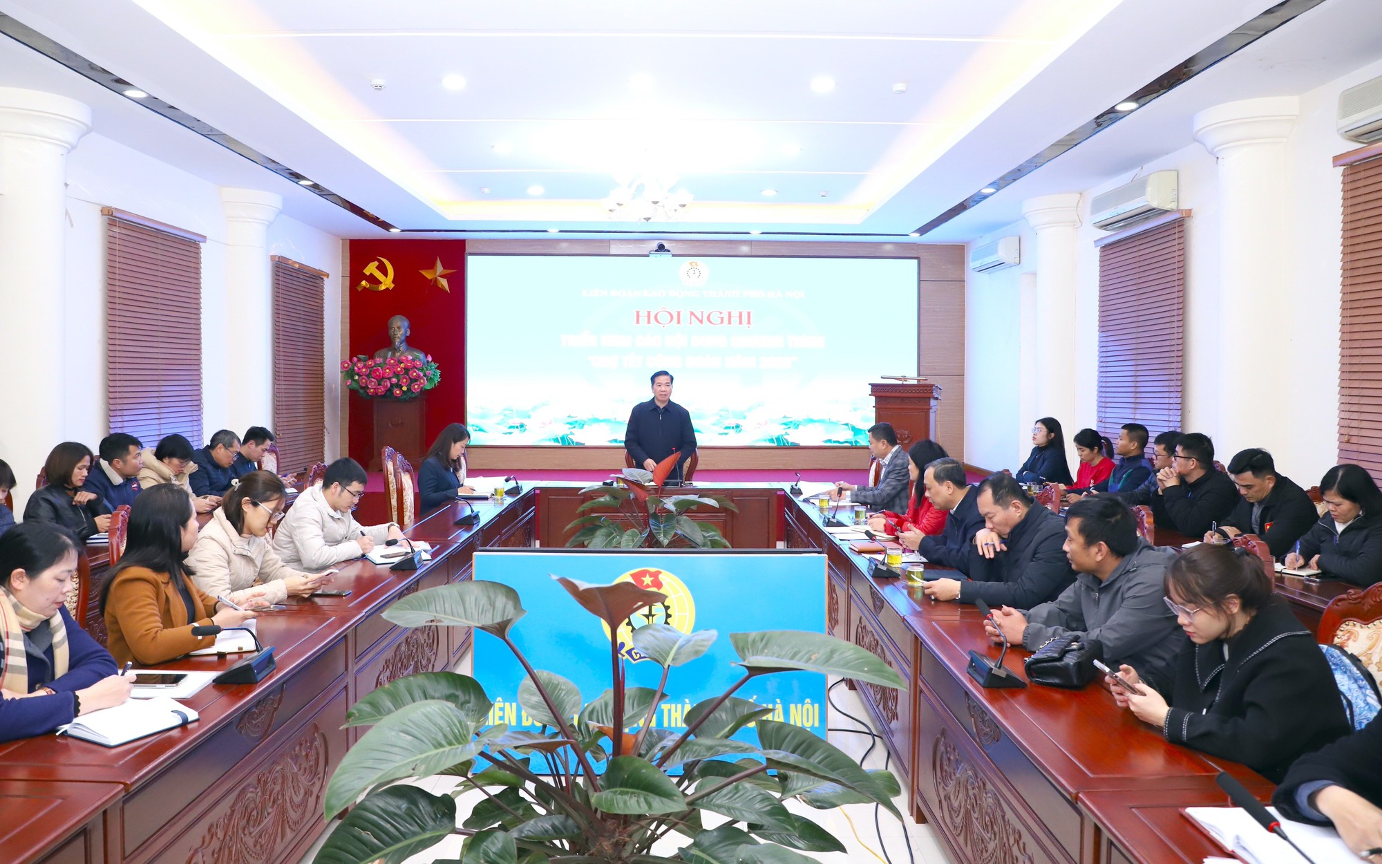 Hà Nội triển khai “Chợ Tết Công đoàn 2026”, lan tỏa chăm lo thiết thực tới người lao động