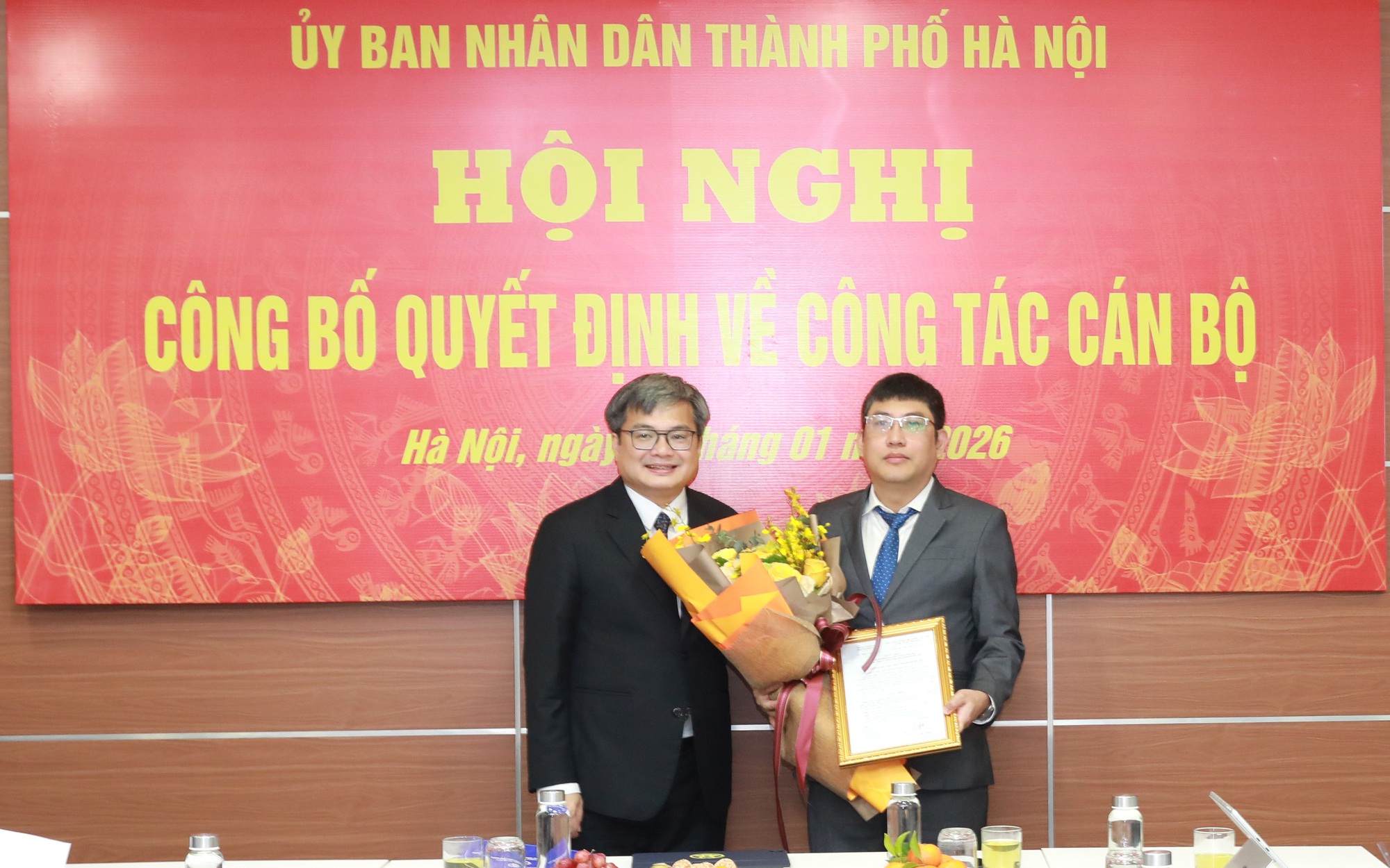 Hà Nội bổ nhiệm đồng chí Phạm Tiến Luật giữ chức Phó Giám đốc Trung tâm Phục vụ hành chính công thành phố